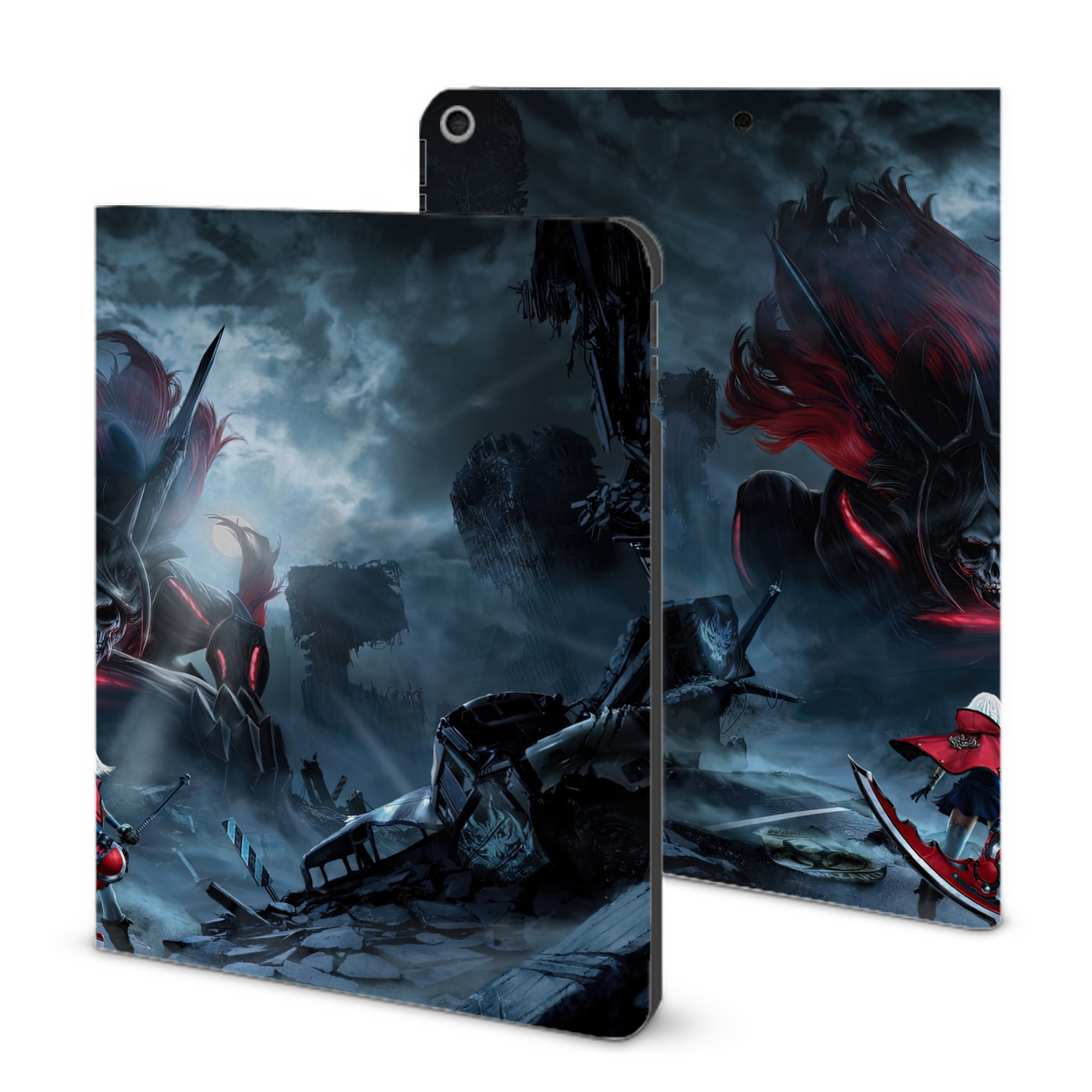 （画像用） Deadpool デッドプール IPad ケース ブック型 PUレザー TPU 耐衝撃 軽量 薄型 ペン収納なし 全面保護 IPad 各モデル対応